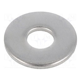 100 pcs x KRAFTBERG - K6.4/D9021-A2 - Washer, round, M6, D18mm, h1.6mm, A2 stainless steel, DIN 9021