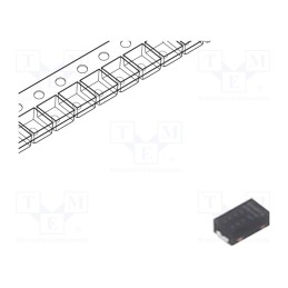20 pcs x NEXPERIA - BAS16LD,315 - Diode: switching, SMD, 100V, 215mA, 4ns, SOD882D, Ufmax: 1.25V, 0.25W
