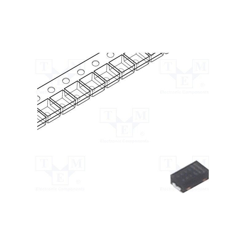 20 pcs x NEXPERIA - BAS16LD,315 - Diode: switching, SMD, 100V, 215mA, 4ns, SOD882D, Ufmax: 1.25V, 0.25W