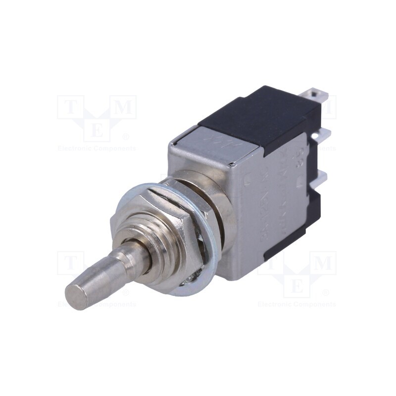 1 pcs x NKK SWITCHES - EB2011 - Switch: push-button, Pos: 2, SPDT, 3A/250VAC, ON-(ON), 18x11x7mm