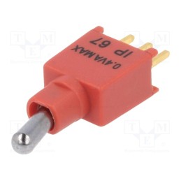 1 pcs x KNITTER-SWITCH - TST 1 F - Switch: toggle, Pos: 2, SPDT, ON-(ON), 0.4A/20VDC, Leads: flat pin