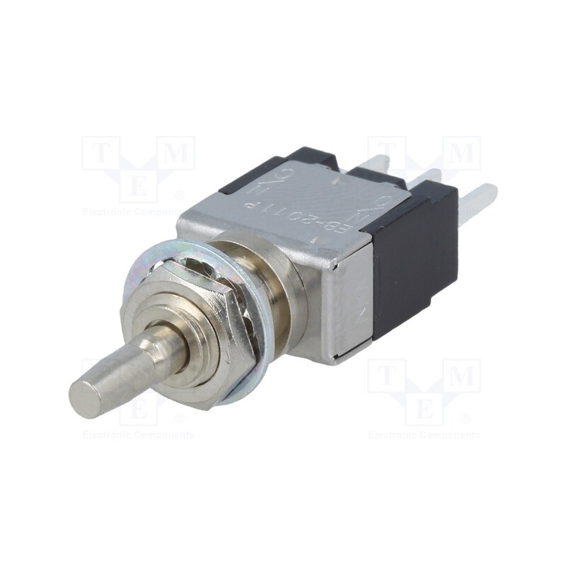1 pcs x NKK SWITCHES - EB2011P - Switch: push-button, Pos: 2, SPDT, 3A/250VAC, ON-(ON), 18x11x7mm