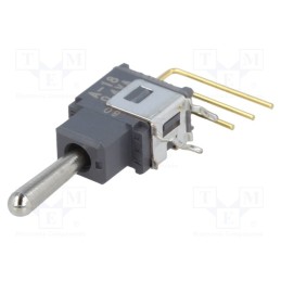 1 pcs x NKK SWITCHES - A18AV - Switch: toggle, Pos: 3, SPDT, (ON)-OFF-(ON), 0.1A/28VAC, 0.1A/28VDC