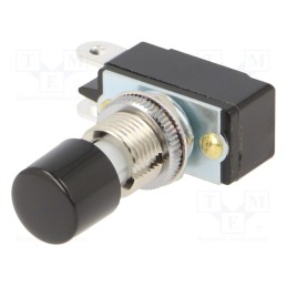 1 pcs x NKK SWITCHES - SB221NO - Switch: push-button, Pos: 2, SPST, 3A/125VAC, 1.5A/250VDC, OFF-(ON)