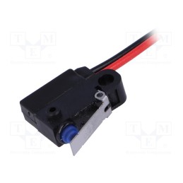 1 pcs x OMRON OCB - D2HW-C212MR - Microswitch SNAP ACTION, 0.1A/125VAC, 2A/12VDC, with lever, IP67
