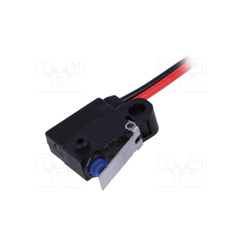 1 pcs x OMRON OCB - D2HW-C212MR - Microswitch SNAP ACTION, 0.1A/125VAC, 2A/12VDC, with lever, IP67