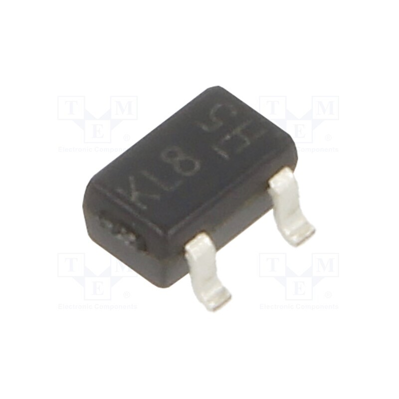 25 pcs x DIODES INCORPORATED - BAT54SW-7-F - Diode: Schottky rectifying, SMD, 30V, 0.3A, SOT323,