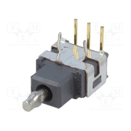 1 pcs x NKK SWITCHES - A18KH - Switch: toggle, Pos: 3, SPDT, (ON)-OFF-(ON), 0.1A/28VAC, 0.1A/28VDC
