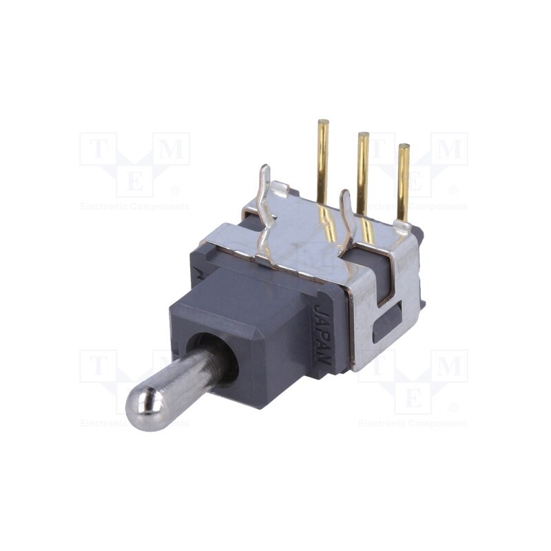 1 pcs x NKK SWITCHES - A18JH - Switch: toggle, Pos: 3, SPDT, (ON)-OFF-(ON), 0.1A/28VAC, 0.1A/28VDC