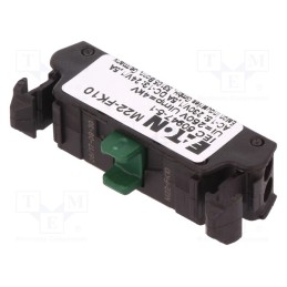 1 pcs x EATON ELECTRIC - M22-FK10 - Contact block, 22mm, RMQ-Titan, -25÷70°C, front fixing