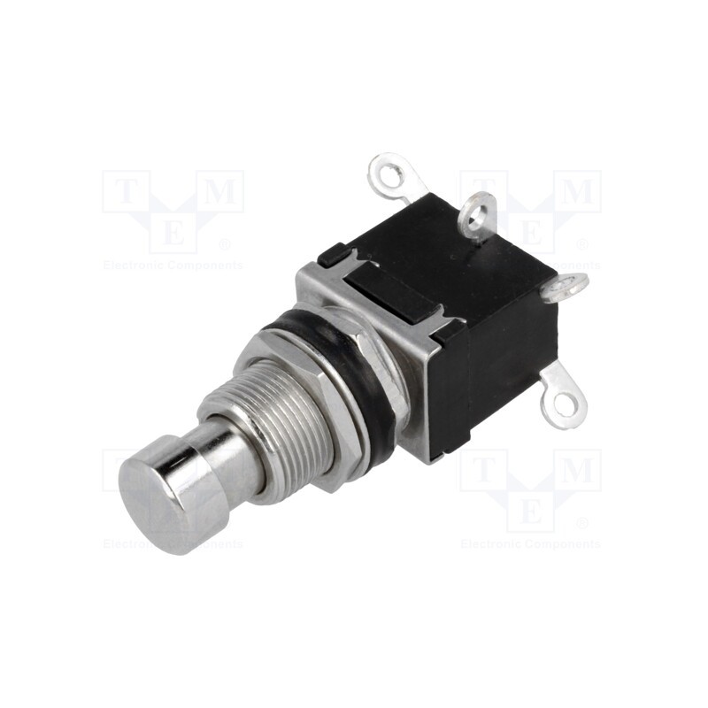 2 pcs x NINIGI - PS24202 - Switch: push-button, Pos: 2, DPDT, 2A/250VAC, ON-ON, Illumin: none