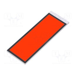 1 pcs x DISPLAY ELEKTRONIK - DE LP-507-R - Backlight, DE130, LED, Dim: 86.3x30.48x2.5mm, red, 75.93x25.13mm