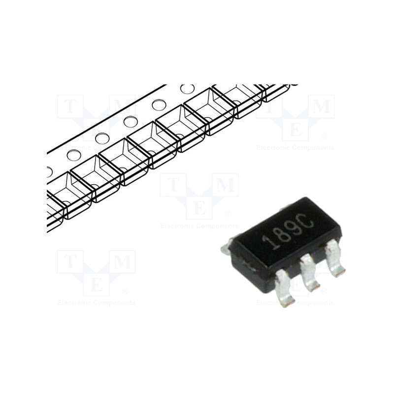 3 pcs x SEMTECH - SC189CSKTRT - IC: PMIC, DC/DC converter, Uin: 2.9÷5.5VDC, Uout: 1.2VDC, 1.5A, Ch: 1
