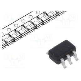 3 pcs x ALPHA & OMEGA SEMICONDUCTOR - AO7800 - Transistor: N-MOSFET x2, unipolar, 20V, 0.7A, 190mW, SC70-6