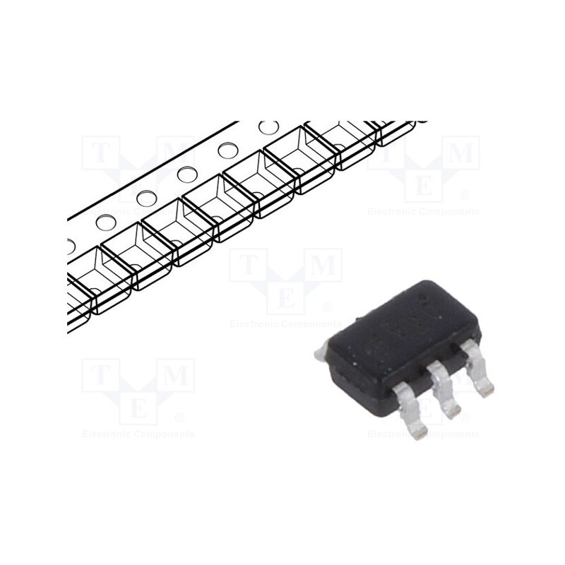 3 pcs x ALPHA & OMEGA SEMICONDUCTOR - AO7800 - Transistor: N-MOSFET x2, unipolar, 20V, 0.7A, 190mW, SC70-6