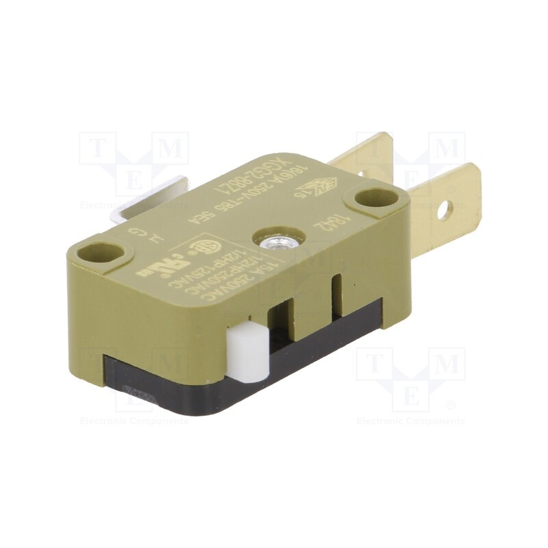 1 pcs x SAIA-BURGESS - XGG2-88Z1 - Microswitch SNAP ACTION, 16A/250VAC, SPDT, ON-(ON), Pos: 2