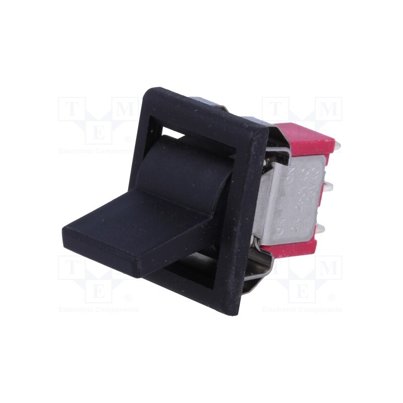 1 pcs x IC SWITCHES - IC1103R7M1QE2 - ROCKER, SPDT, Pos: 2, ON-ON, 5A/125VAC, 5A/28VDC, black, none, 10mΩ
