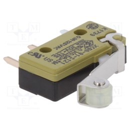 1 pcs x SAIA-BURGESS - XCG8-81-S1Z1 - Microswitch SNAP ACTION, with lever (with roller), SPDT, Pos: 2