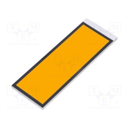 1 pcs x DISPLAY ELEKTRONIK - DE LP-507-A - Backlight, DE130, LED, Dim: 86.3x30.48x2.5mm, amber, 75.93x25.13mm
