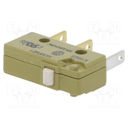 1 pcs x SAIA-BURGESS - XCG5W-Z1 - Microswitch SNAP ACTION, 5A/250VAC, without lever, SPDT, ON-(ON)