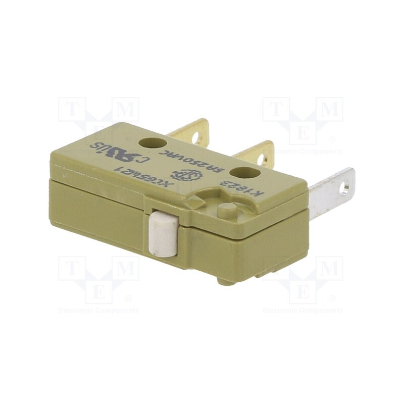 1 pcs x SAIA-BURGESS - XCG5W-Z1 - Microswitch SNAP ACTION, 5A/250VAC, without lever, SPDT, ON-(ON)