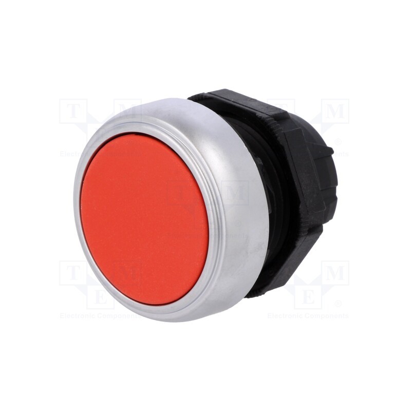 1 pcs x LOVATO ELECTRIC - LPCB104 - Switch: push-button, 22mm, Stabl.pos: 1, red, none, IP66, flat, Pos: 2