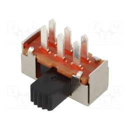 1 pcs x KNITTER-SWITCH - MFP 201 N-RA - Switch: slide, Pos: 2, SPDT, 0.3A/30VDC, ON-ON, PCB,THT, -10÷60°C