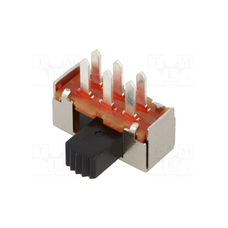 1 pcs x KNITTER-SWITCH - MFP 201 N-RA - Switch: slide, Pos: 2, SPDT, 0.3A/30VDC, ON-ON, PCB,THT, -10÷60°C