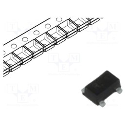 5 pcs x INFINEON TECHNOLOGIES - BFR380FH6327 - Transistor: NPN, bipolar, RF, 15V, 80mA, 0.38W, TSFP-3