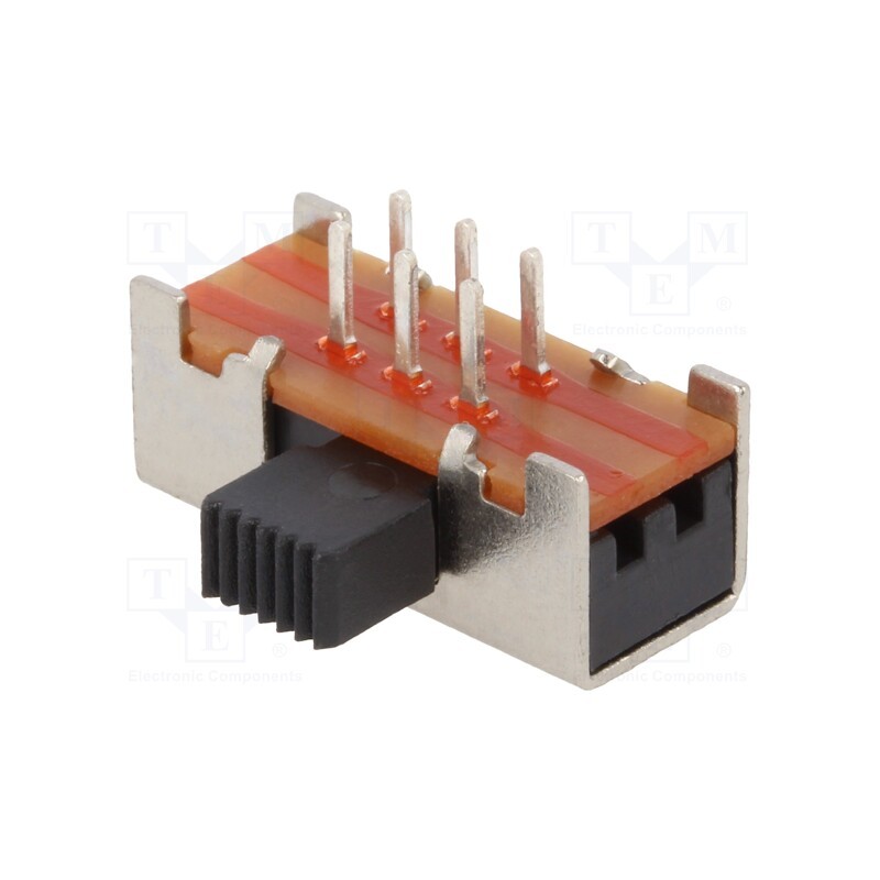 1 pcs x KNITTER-SWITCH - MFP 2220-R - Switch: slide, Pos: 2, SPDT, 0.3A/30VDC, ON-ON, PCB,THT, -25÷85°C