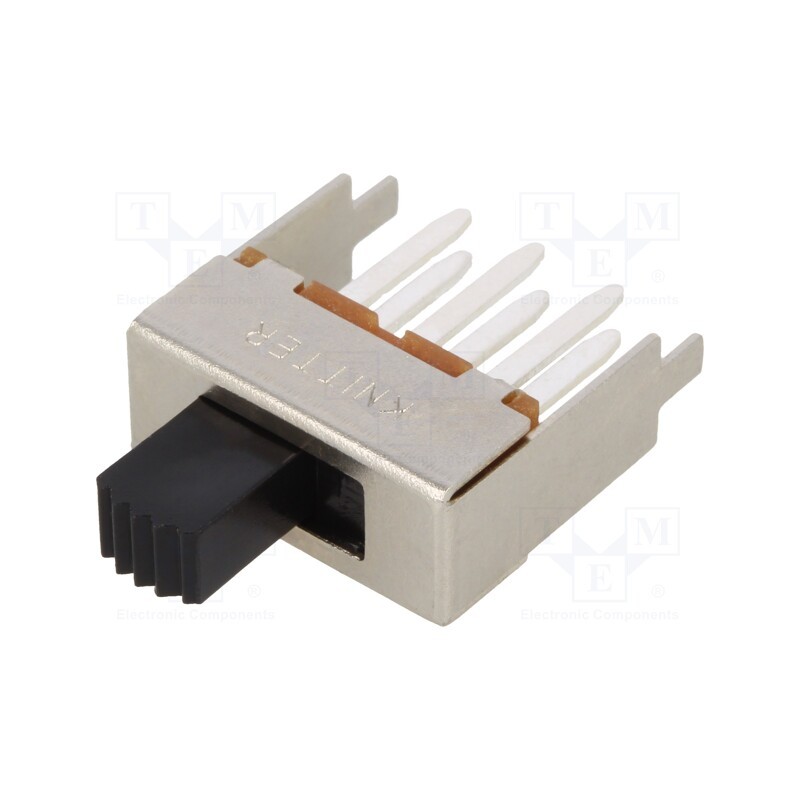 1 pcs x KNITTER-SWITCH - MFP 201 N - Switch: slide, Pos: 2, SPDT, 0.3A/30VDC, ON-ON, PCB,THT, -20÷85°C