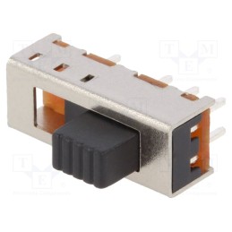 1 pcs x KNITTER-SWITCH - MFP 2323 - Switch: slide, Pos: 3, SP3T, 0.35A/30VDC, ON-ON-ON, PCB,THT, 20mΩ