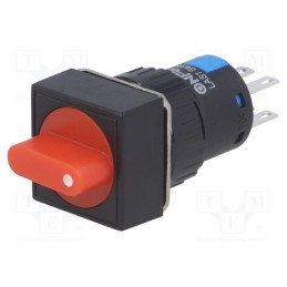 1 pcs x ONPOW - LAS1-AF-22X/31/R - Switch: rotary, Pos: 3, 3A/220VAC, 2A/24VDC, -20÷55°C, 50mΩ, Ø16mm