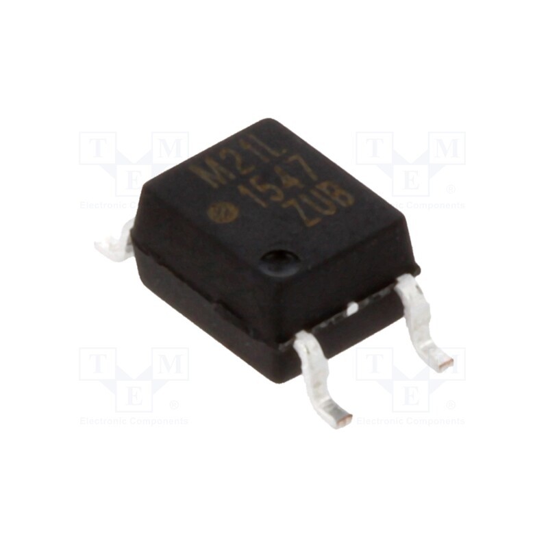 1 pcs x BROADCOM (AVAGO) - ACPL-M21L-000E - Optocoupler, SMD, Ch: 1, OUT: CMOS, 3.75kV, 5Mbps, SO5, 40kV/μs