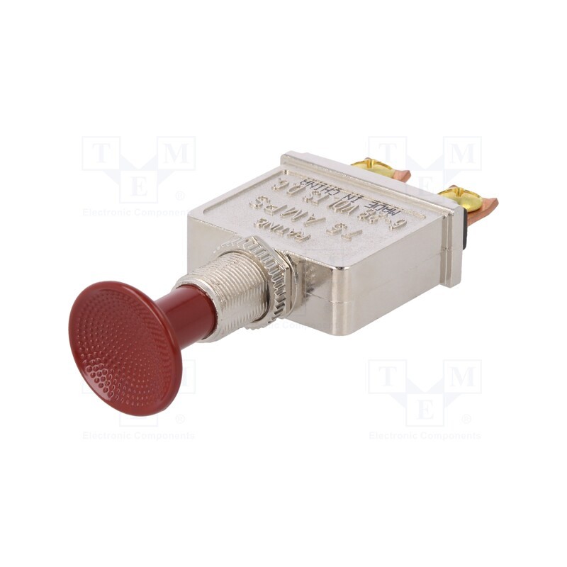 1 pcs x SCI - A3-32-R-14 - Switch: push-pull, Pos: 2, 75A/12VDC, black, Illumin: none, on panel