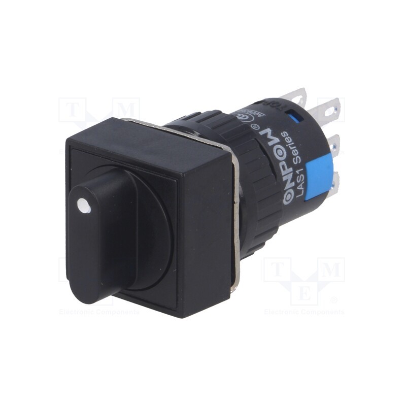 1 pcs x ONPOW - LAS1-AF-22X/31/N - Switch: rotary, Pos: 3, 3A/220VAC, 2A/24VDC, -20÷55°C, 50mΩ, Ø16mm