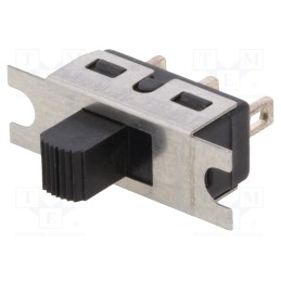 1 pcs x KNITTER-SWITCH - MFS 106 D - Switch: slide, Pos: 2, SPDT, 2A/250VAC, 5A/28VDC, ON-ON, screw, 10mΩ