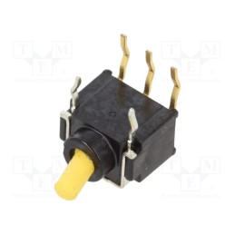 1 pcs x KNITTER-SWITCH - FT 1 D-RA - Switch: toggle, Pos: 3, SPDT, ON-ON, 0.15A/28VDC, Leads: flat pin