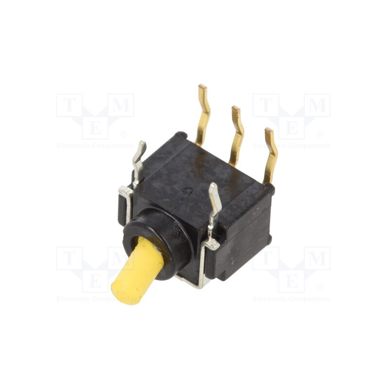 1 pcs x KNITTER-SWITCH - FT 1 D-RA - Switch: toggle, Pos: 3, SPDT, ON-ON, 0.15A/28VDC, Leads: flat pin