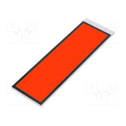 1 pcs x DISPLAY ELEKTRONIK - DE LP-509-R - Backlight, DE132, LED, Dim: 99x30.48x2.5mm, red, 88.5x25.13mm