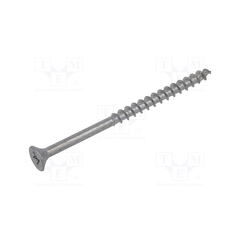 100 pcs x BOSSARD - 1347551 - Screw, for wood, 4.5x70, Head: countersunk, Pozidriv, PZ2, zinc