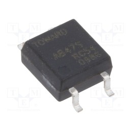 1 pcs x MGT BRIGHTEK - AB47S - Optocoupler, SMD, Ch: 1, OUT: MOSFET, SOP4, 47, 80V