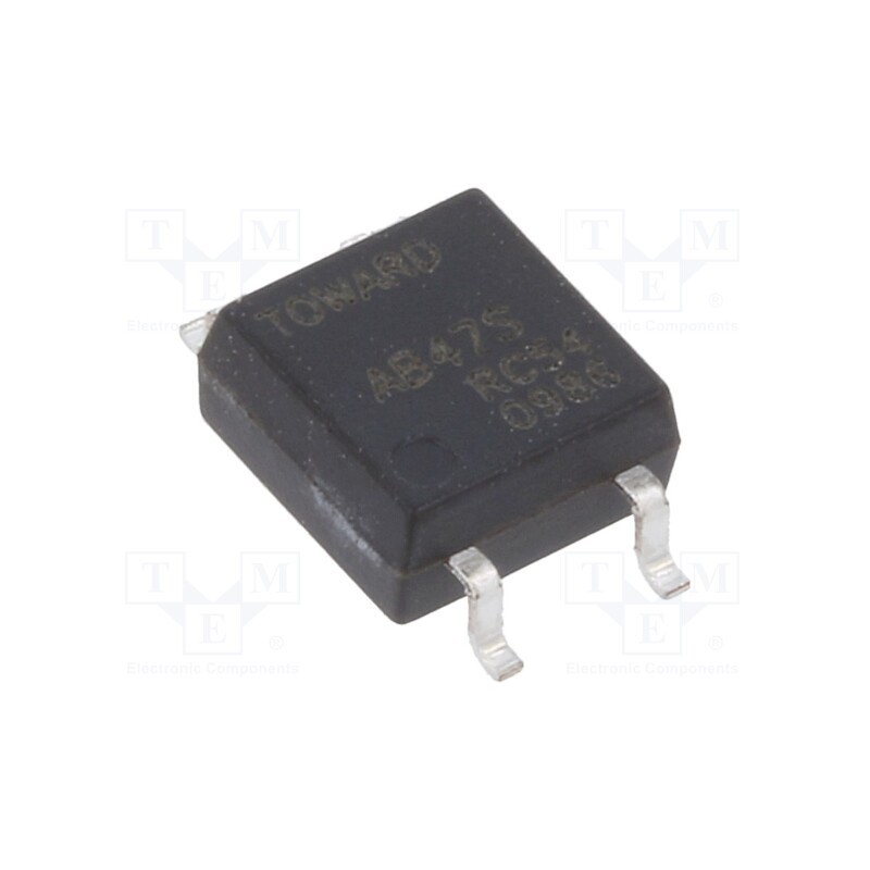 1 pcs x MGT BRIGHTEK - AB47S - Optocoupler, SMD, Ch: 1, OUT: MOSFET, SOP4, 47, 80V