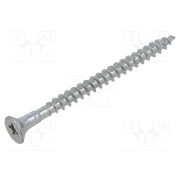 100 pcs x BOSSARD - 1339222 - Screw, for wood, 4.5x60, Head: countersunk, Pozidriv, PZ2, zinc
