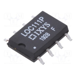 1 pcs x IXYS - LOC111P - Optocoupler, SMD, Ch: 1, 3.75kV, Flatpack 8pin, 1A