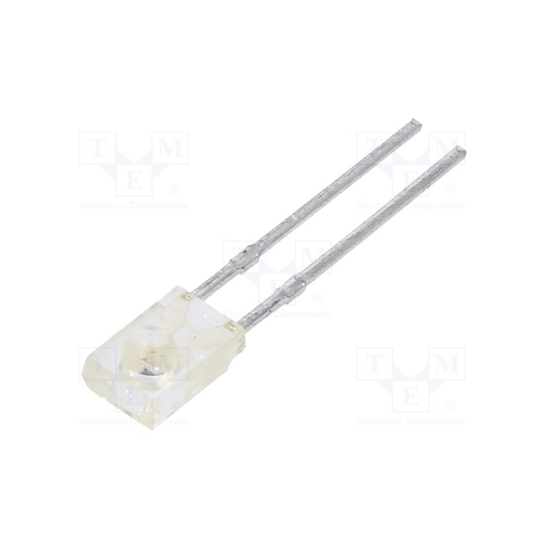 1 pcs x NTE Electronics - NTE30001 - IR transmitter, 2.5mm, transparent, 0.7÷2mW, λp max: 950nm, THT