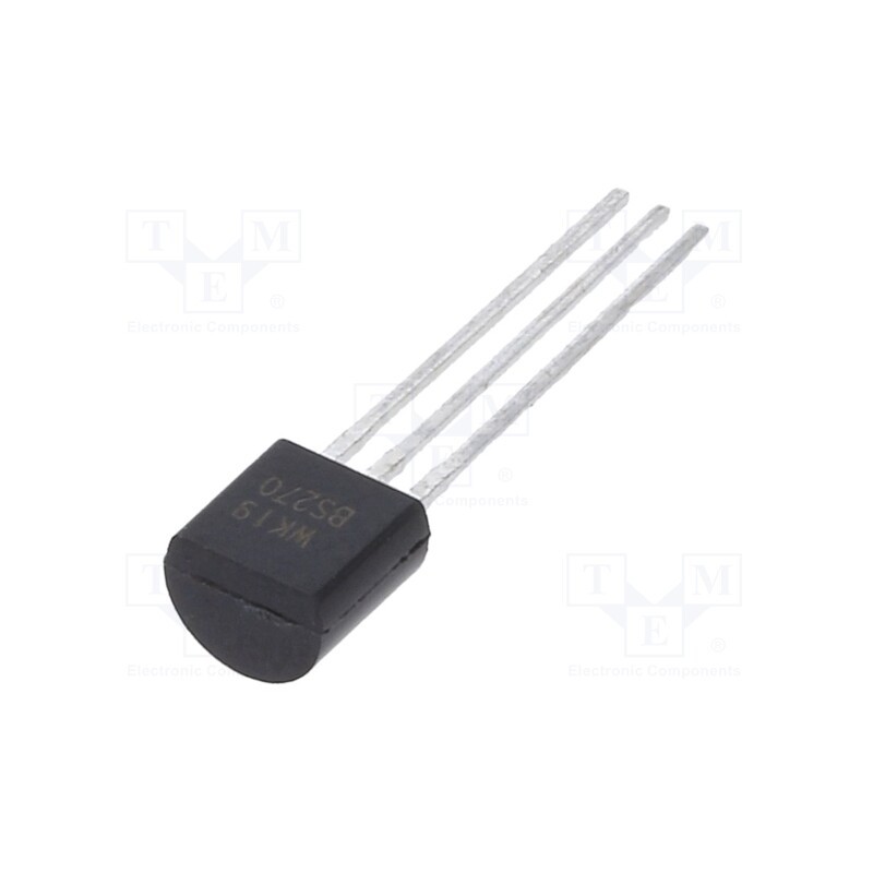 5 pcs x ONSEMI - BS270 - Transistor: N-MOSFET, unipolar, 60V, 0.4A, Idm: 2A, 0.625W, TO92