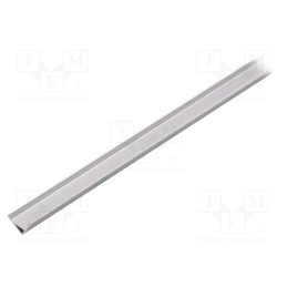 1 pcs x TOPMET - C9010020S - Profiles for LED modules, natural, L: 1m, CABI12, aluminium
