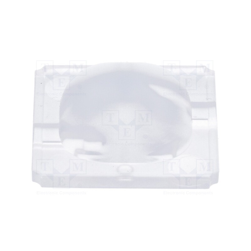 1 pcs x LEDIL - F14531_JENNY-CY - LED lens, square, silicone, transparent, H: 11.5mm