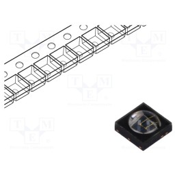 1 pcs x VISHAY - VSMA1085600 - IR transmitter, 860nm, transparent, 1425mW, 60°, SMD, 1000mA